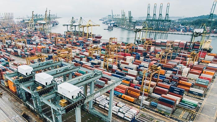 Container freight rates soften past the peak season