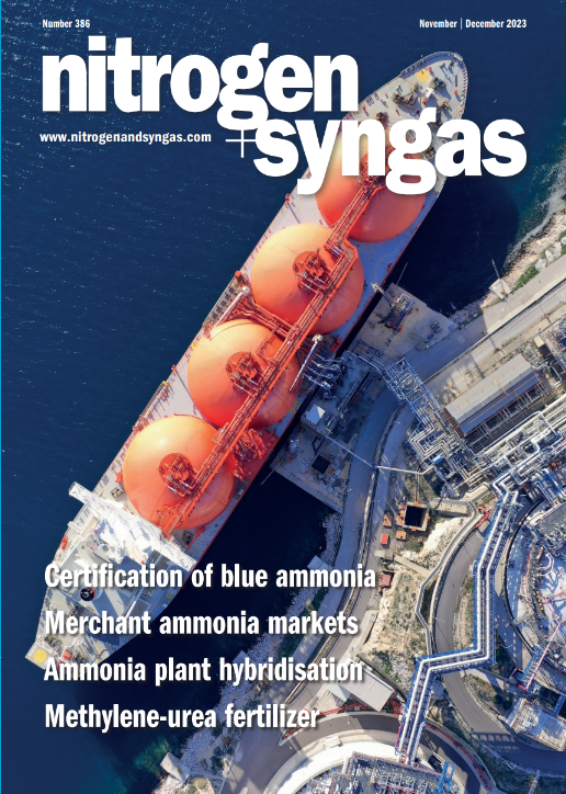 The magazine for the nitrogen and syngas industries