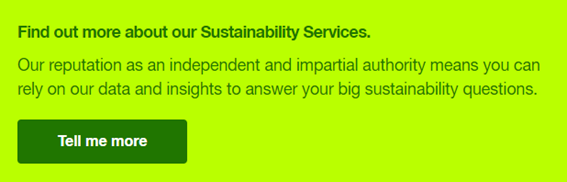 Find out more about our sustainability services