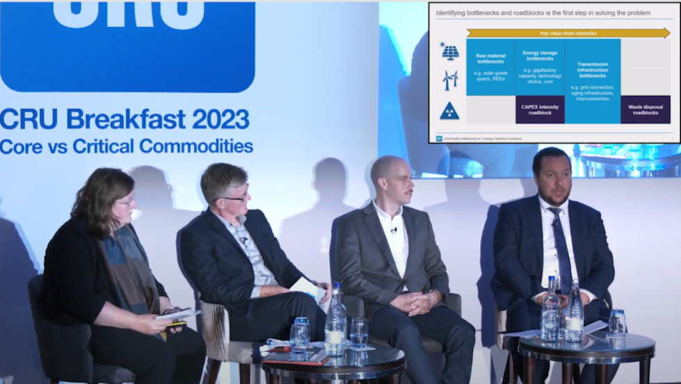 LME Week 2023 | CRU Breakfast Recording - Navigating Energy Transition