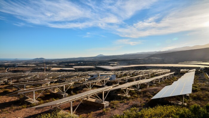 Africa renewable energy solar farm