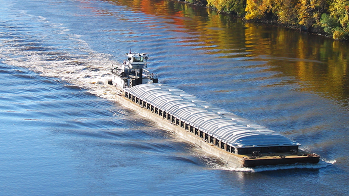 River Transport of Bauxite